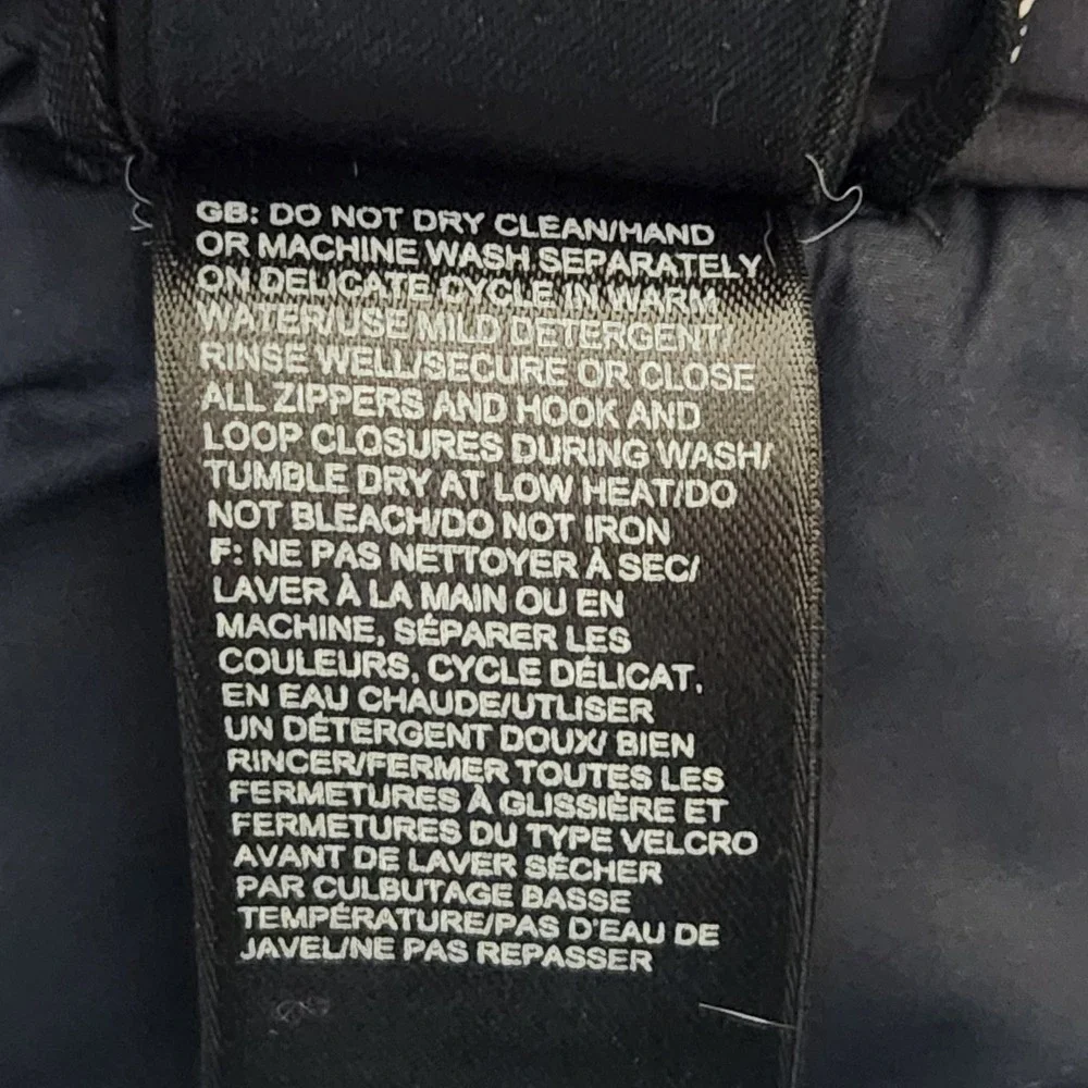 The North Face Paulette Long‎ Puffer Coat Womens XS Black 550 Down Fill Zip Up